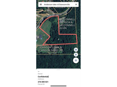 Lake Lanier Acreage For Sale in Dawsonville Georgia