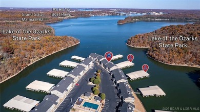 Big views. Two slips. Zero hassle lake living. This 3BR/2BA