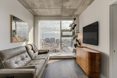 Vue panoramique depuis le 29e etage : feux d'artifice estivaux - photo 1