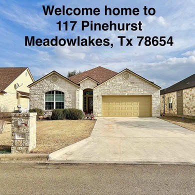 Lake Marble Falls Home For Sale in Meadowlakes Texas