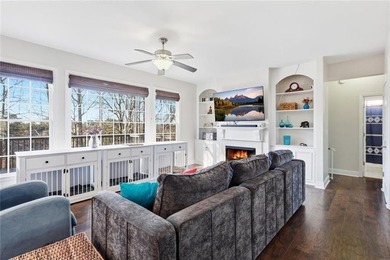 Beautiful brick front 4 bedroom, 4 full bathroom home featuring