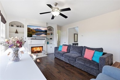 Beautiful brick front 4 bedroom, 4 full bathroom home featuring