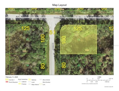 Port Charlotte Waterway Lakes Area Lot For Sale in Port Charlotte Florida
