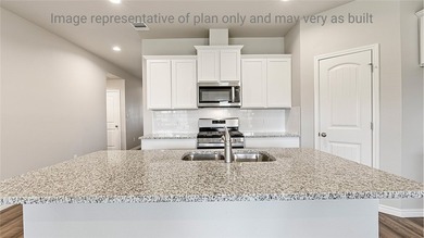 The Texas Cali plan is a single-story, 4-bedroom, 2-bathroom - photo 4