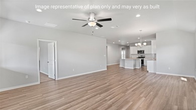 The Kingston plan is a single-story, 4-bedroom, 2-bathroom home - photo 4