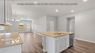 The Kingston plan is a single-story, 4-bedroom, 2-bathroom home - photo 9