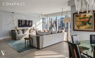 Residence 38A at 151 East 58th Street sits high on the 38th - photo 2