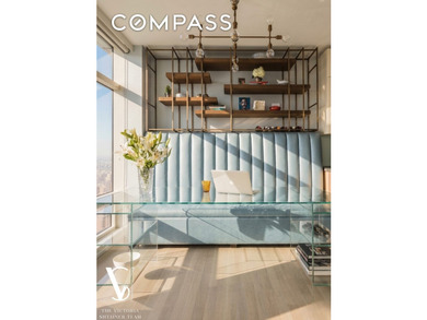 Residence 38A at 151 East 58th Street sits high on the 38th - photo 5