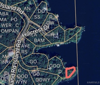 Lake Lot For Sale in Titus, Alabama