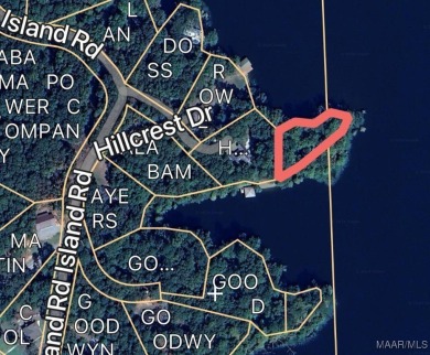 Lake Lot For Sale in Titus, Alabama