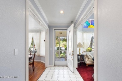 This charming home in 55 +gated community is well maintained