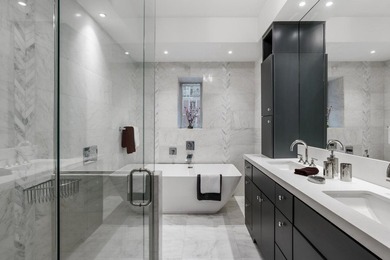 Residence 6/7A is a rare triplex loft-style home occupying the - photo 12