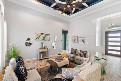 Custom home on a large corner lot with a circular driveway - photo 4
