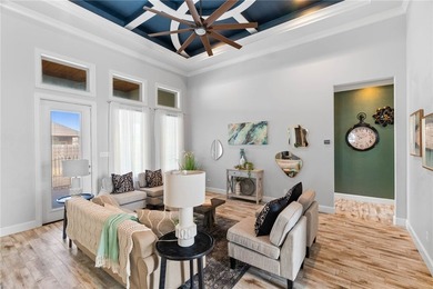 Custom home on a large corner lot with a circular driveway - photo 5