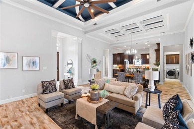 Custom home on a large corner lot with a circular driveway - photo 6