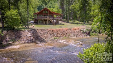 RIVERFRONT LOG HOME IN LAKE LURE, NC. Built in 2022, this 3358 - photo 2