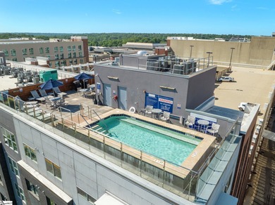 Enjoy all the conveniences of downtown Greenville living in this