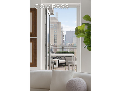 Graciously scaled and filled with natural light, Residence 17A - photo 5
