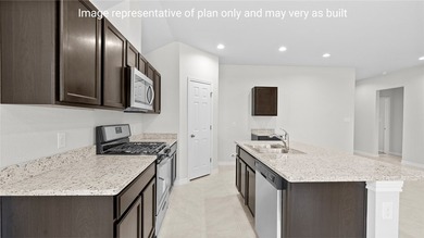 The Baxtor is a single-story, 3-bedroom, 2-bathroom home that - photo 7