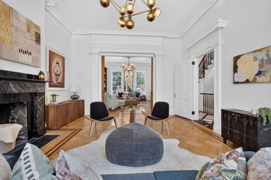 This exceptional 25-foot-wide single-family brownstone sits in - photo 8