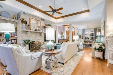 The blending of spectacular lake views and custom French Country - photo 7