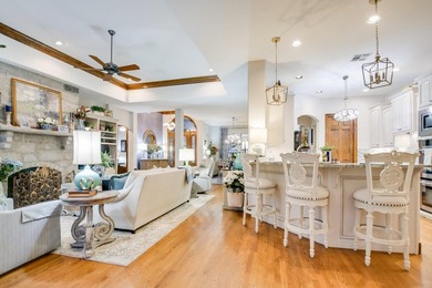 The blending of spectacular lake views and custom French Country - photo 9