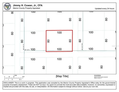 Lake Jumper Lot For Sale in Silver Springs Florida