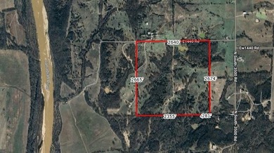 Canadian River Acreage For Sale in Konawa Oklahoma