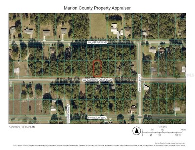 Bonable Lake Lot For Sale in Dunnellon Florida
