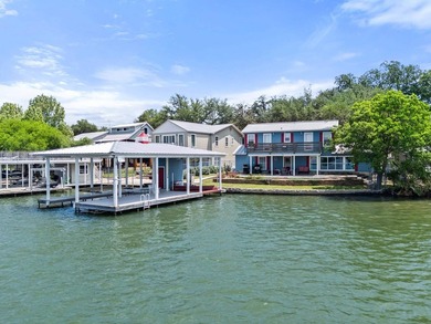 92 feet of improved Lake LBJ waterfront with open water views - photo 1