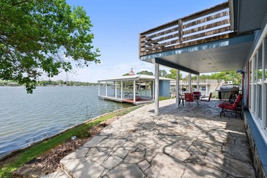 92 feet of improved Lake LBJ waterfront with open water views - photo 4