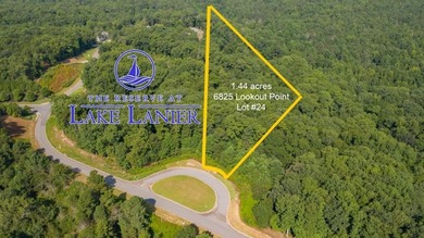Lake Lanier Lot For Sale in Dawsonville Georgia