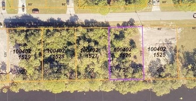 Northport Waterway Lakes and Canals Lot Sale Pending in North Port Florida