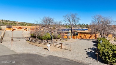 Private in-town ranch compound on 1.5 fenced, level acres with