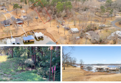 Lake Lot For Sale in Tyler, Texas
