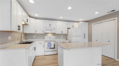 Beautiful condo with a walk-out ground-level deck and two steps