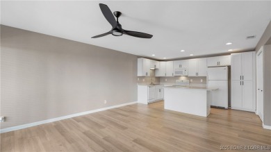 Beautiful condo with a walk-out ground-level deck and two steps