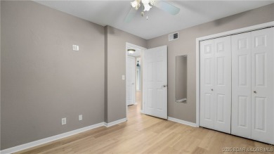 Beautiful condo with a walk-out ground-level deck and two steps