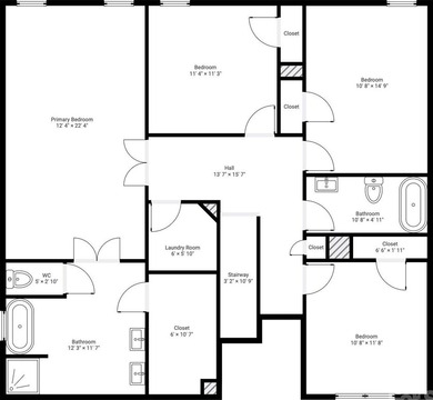 Welcome to this beautifully updated 5-bedroom, 3-bathroom home - photo 48