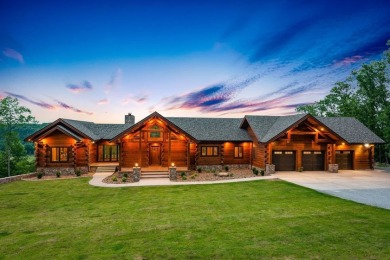 Luxurious Cedar Log Home - Lake Home For Sale in Cotter, Arkansas