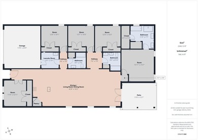 This spacious single-story residence offers a seamless blend of - photo 46