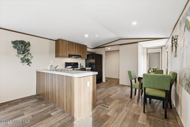 Just completed manufactured home on over two usable acres in the