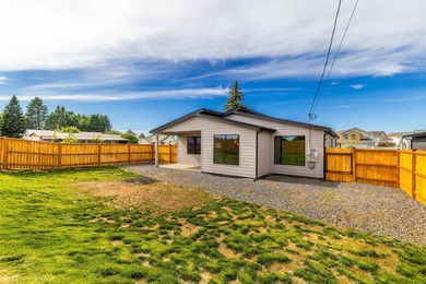 Modern ranch style one-story home with level entry. Built in