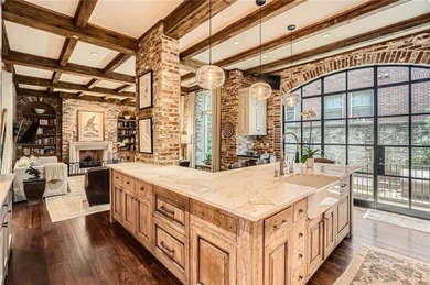 Handsome Buckhead townhome custom design and finest finshes