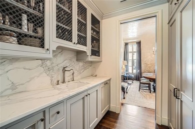 Handsome Buckhead townhome custom design and finest finshes