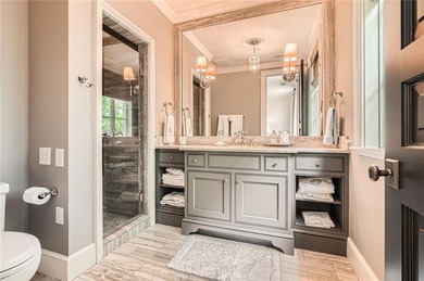 Handsome Buckhead townhome custom design and finest finshes