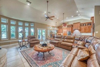 Multiple outdoor entertaining spaces with Spectacular Lake LBJ - photo 6