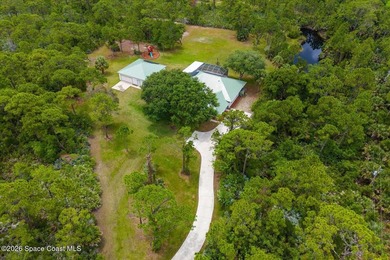 Rare 9.43-acre pool home in Grant! this property blends - photo 4