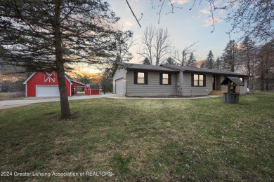 (private lake, pond, creek) Home For Sale in Eaton Rapids Michigan