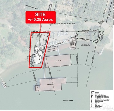 Located along Bayou Boulevard, this +/- 0.25-acre site offers an - photo 3